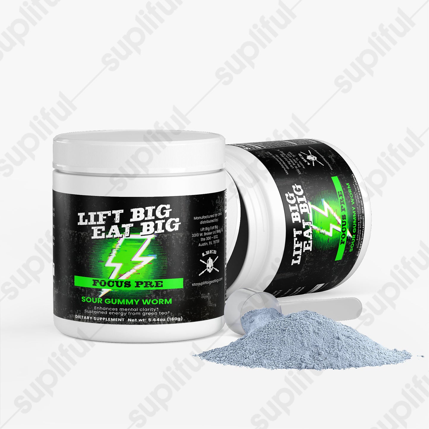 Focus Powder (Sour Gummi Worm)