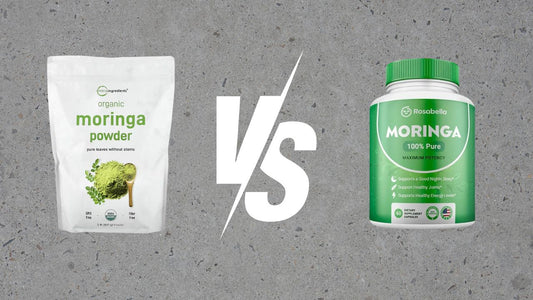 Micro Ingredients Moringa vs Rosabella Moringa