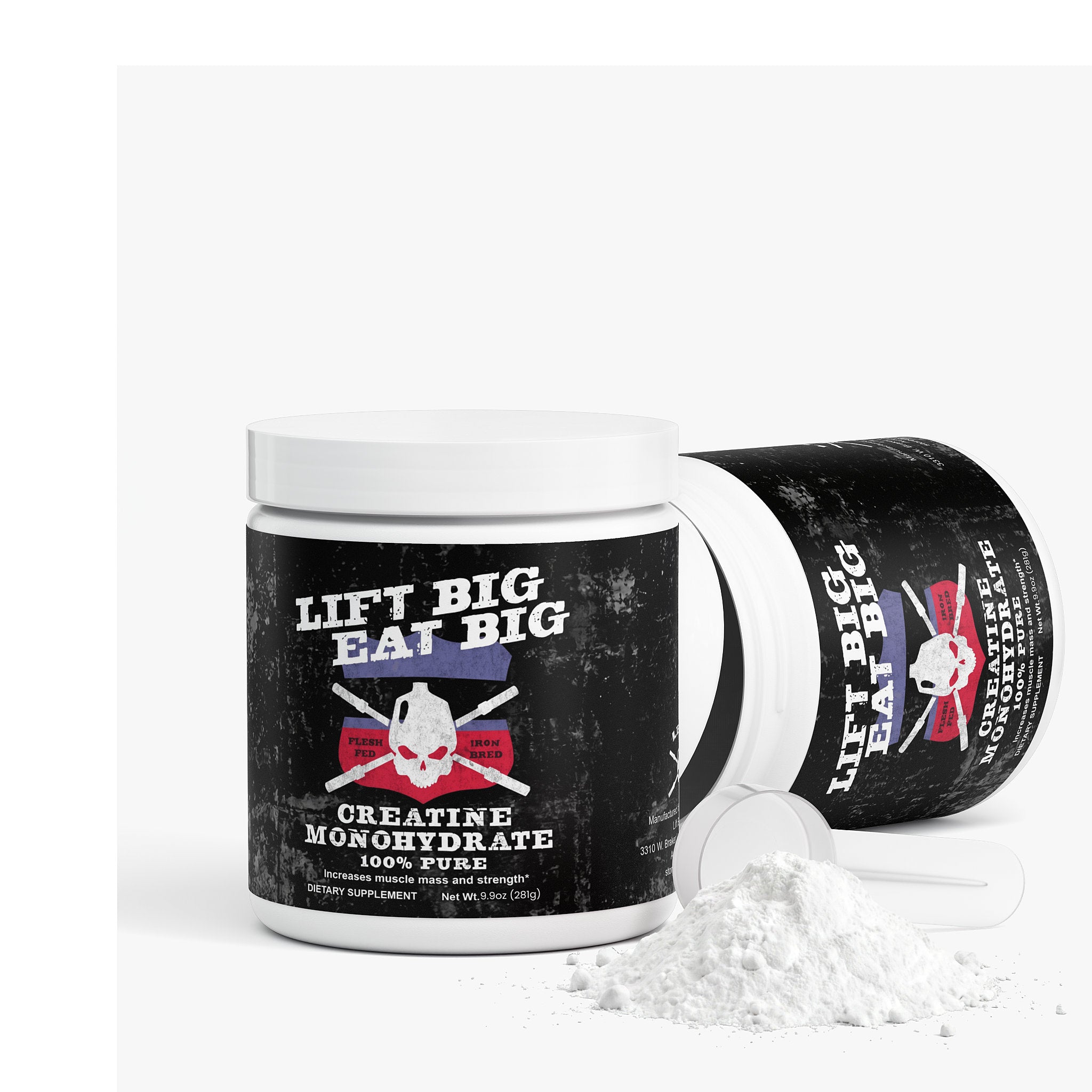 100% Pure Creapure® Creatine Monohydrate