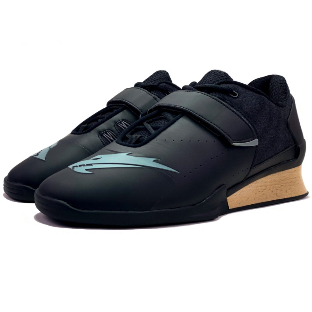 Velaasa Strake Wooden Heel Weightlifting Shoe – Lift Big Eat Big